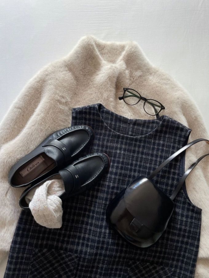 呢绒 H型 满印&循环 格纹/菱格 蓝黑色 烧焦灰 黑檀色