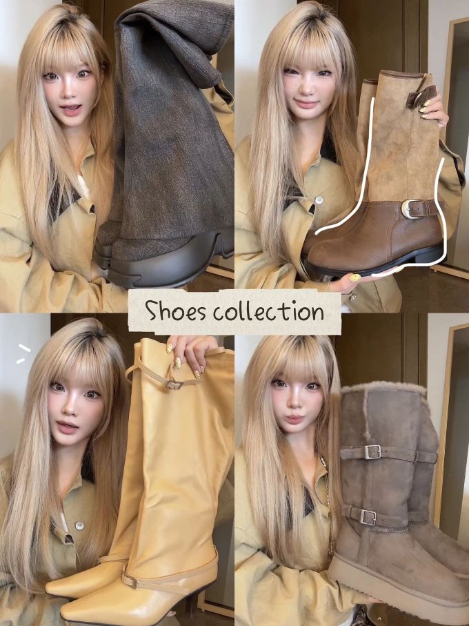 金羊毛色 新麦色 太妃糖色 袢扣 皮革