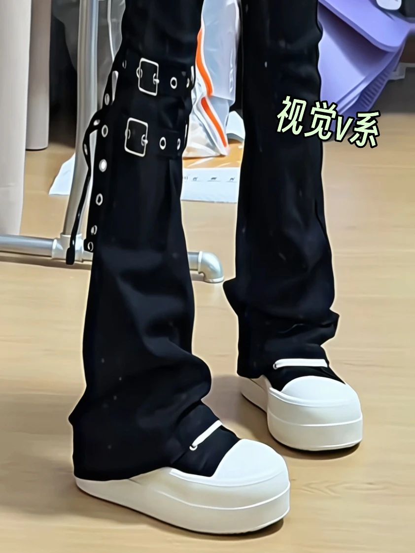 蓝黑色 波浪色 浅阴灰 无帮 皮革  - VALI鞋履AI设计主图