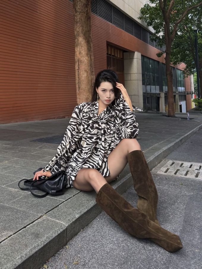 雪纺 H型 基础袖 满印&循环 斑马纹 印花 陨石色 夜幕色 暴雨色 基础扣饰 ABG辣妹 辣妹