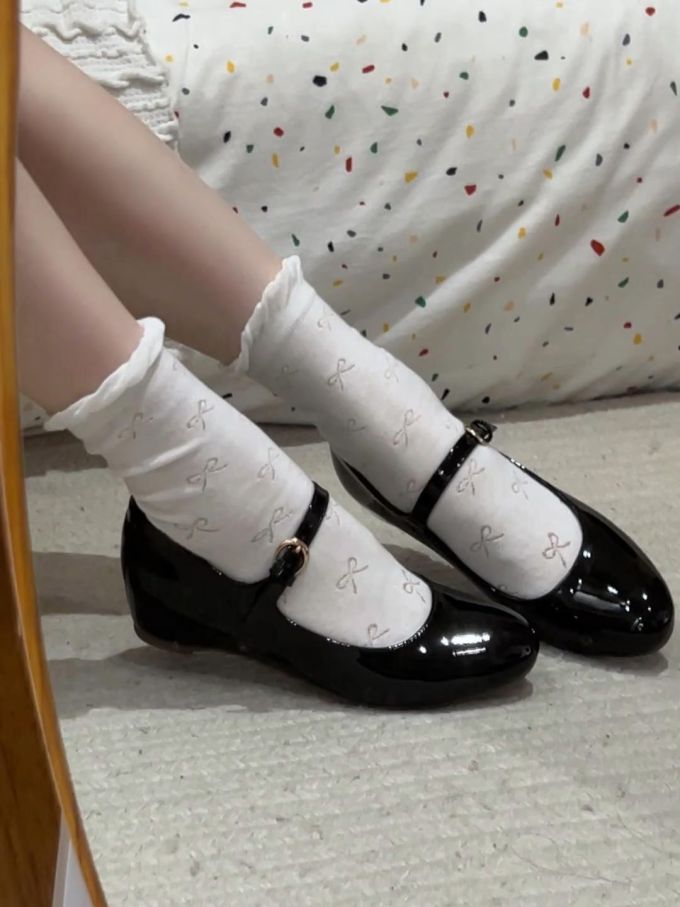 燕尾服 象皮色 云雾色 圆头 袢扣 中口鞋 皮革