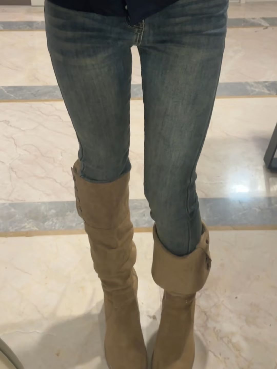 牛仔面料 洗水 尾气黑 飞蝇钓 常春藤色  - VALI鞋履AI设计主图