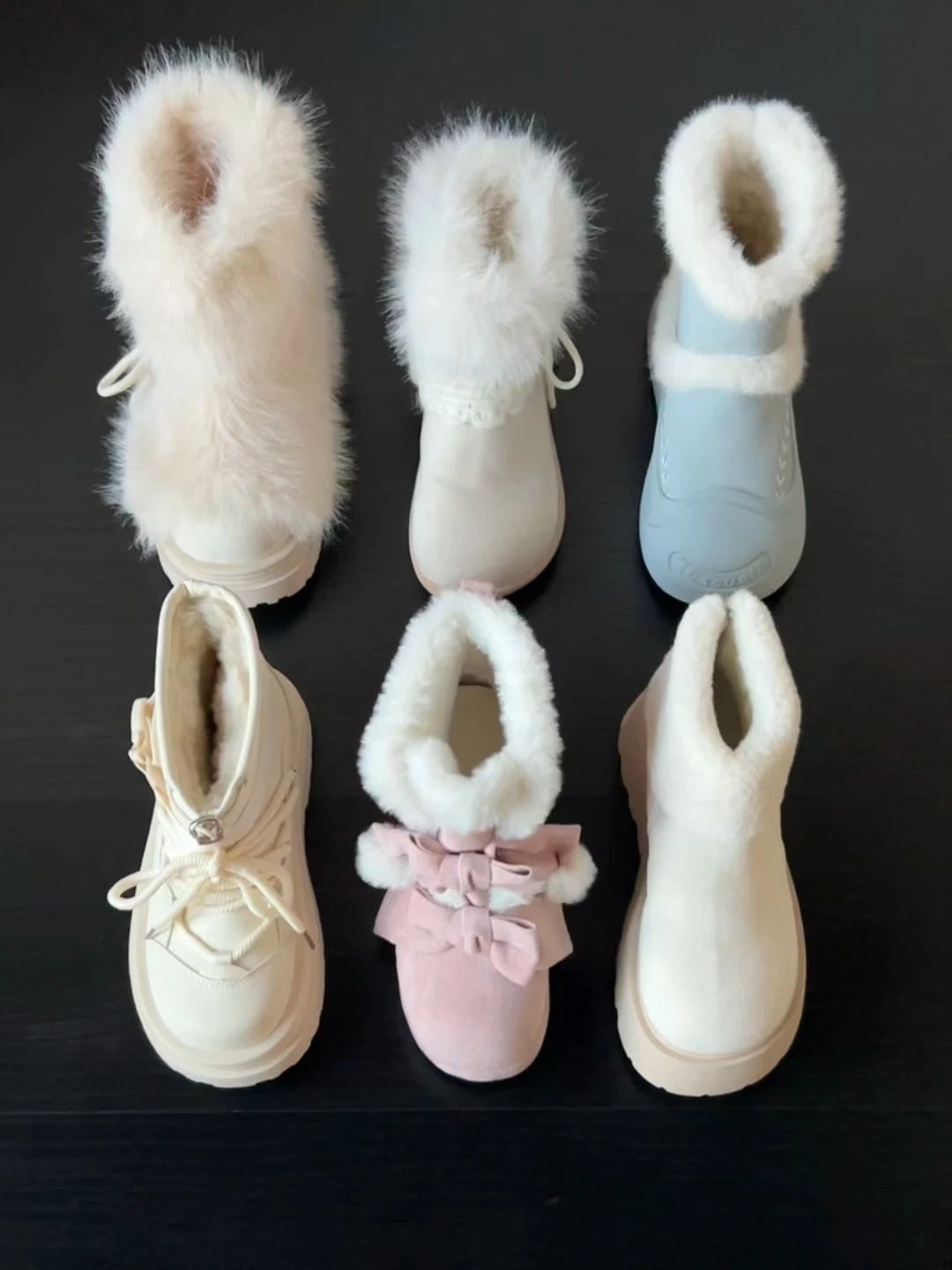 玉米杆色 天光色 阿芙佳朵 高帮 布面  - VALI鞋履AI设计主图