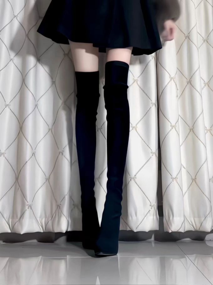 燕尾服 轮廓灰 尖头 皮革