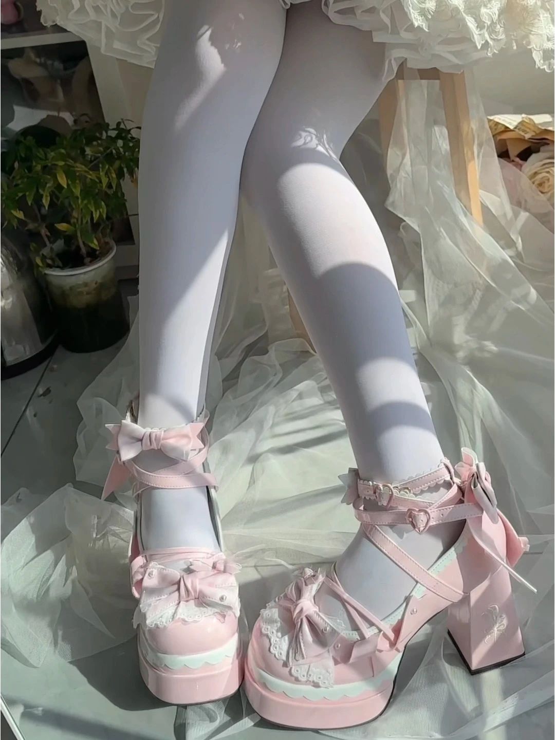 厚底 圆头 浅口鞋 皮革  - VALI鞋履AI设计主图