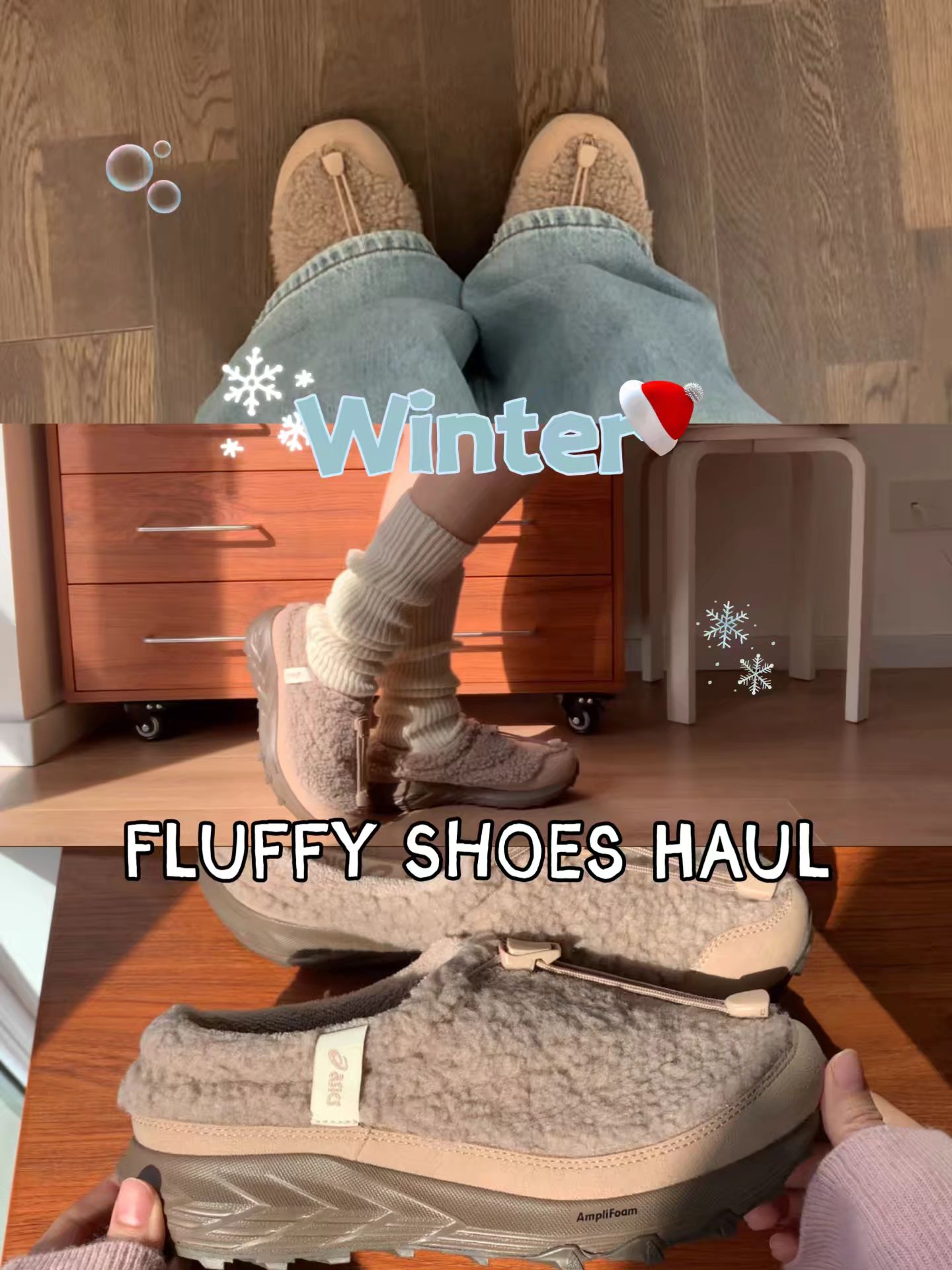 奶杏色 自然色 棕灰褐 低帮 绒毛/绒面  - VALI鞋履AI设计主图