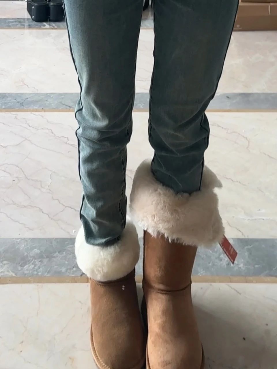 阿芬宾舍犬 铅色 骑兵灰 皮革  - VALI鞋履AI设计主图