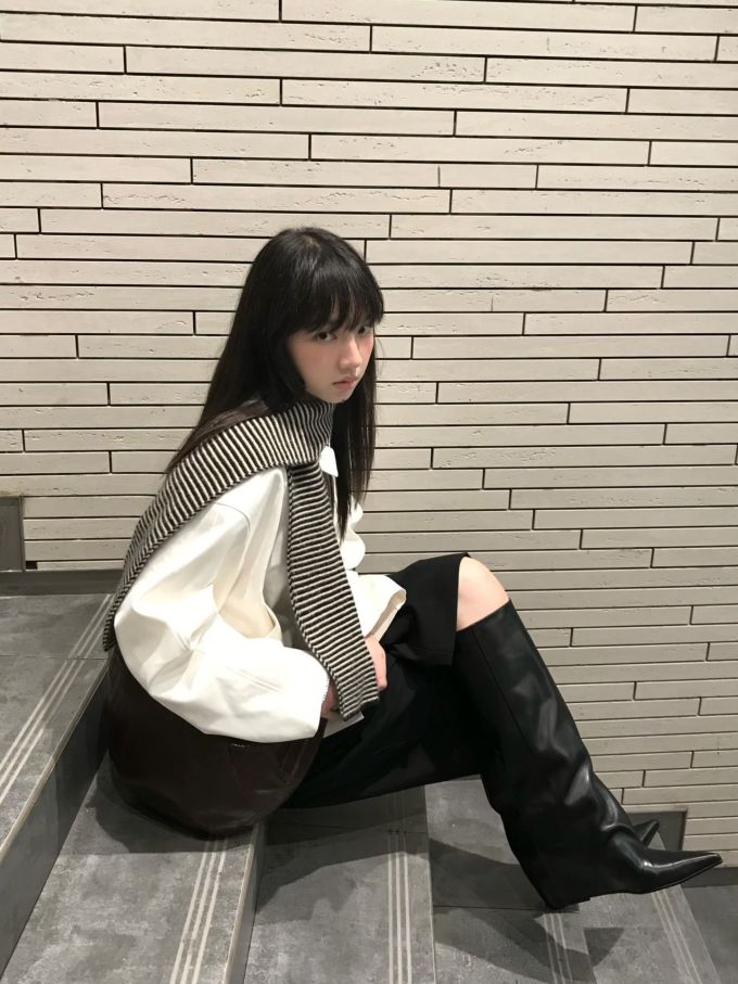 针织面料 H型 拼接袖 满印&循环 条纹/波纹