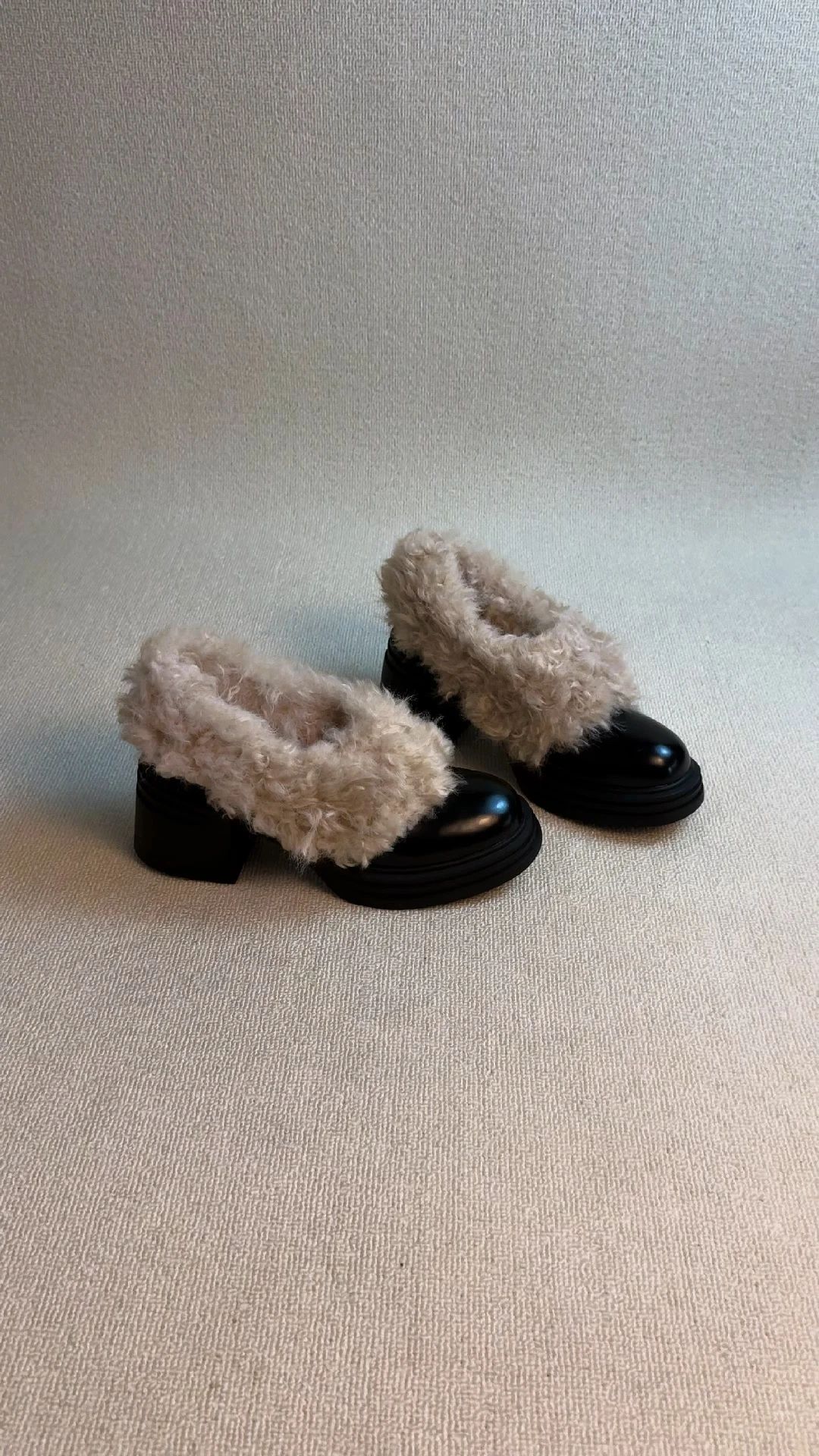 圆头 低帮 一脚蹬 中口鞋 皮革  - VALI鞋履AI设计主图