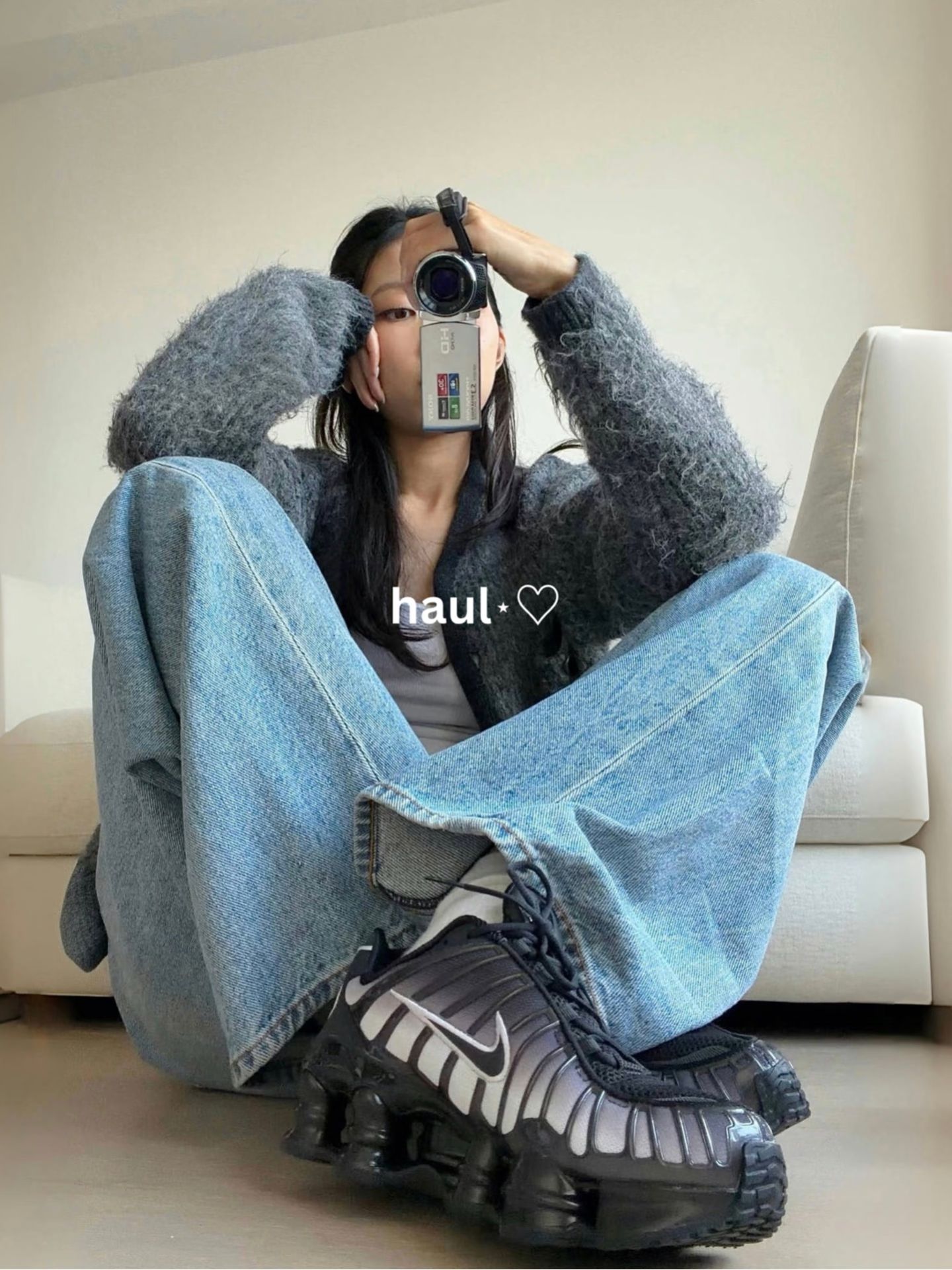 牛仔面料 洗水  - VALI鞋履AI设计主图