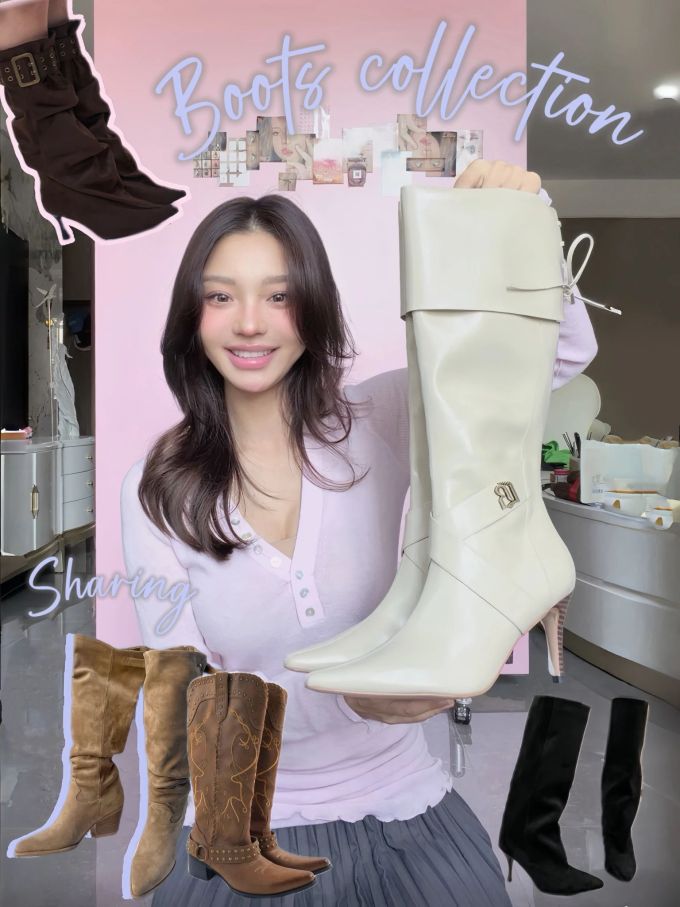 中跟 细跟 白玛瑙 冰凌色 神秘蓝 皮革 