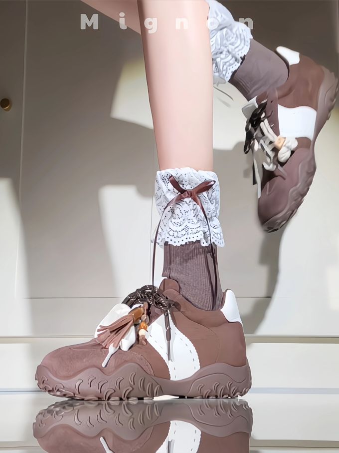 低帮 系带 皮革