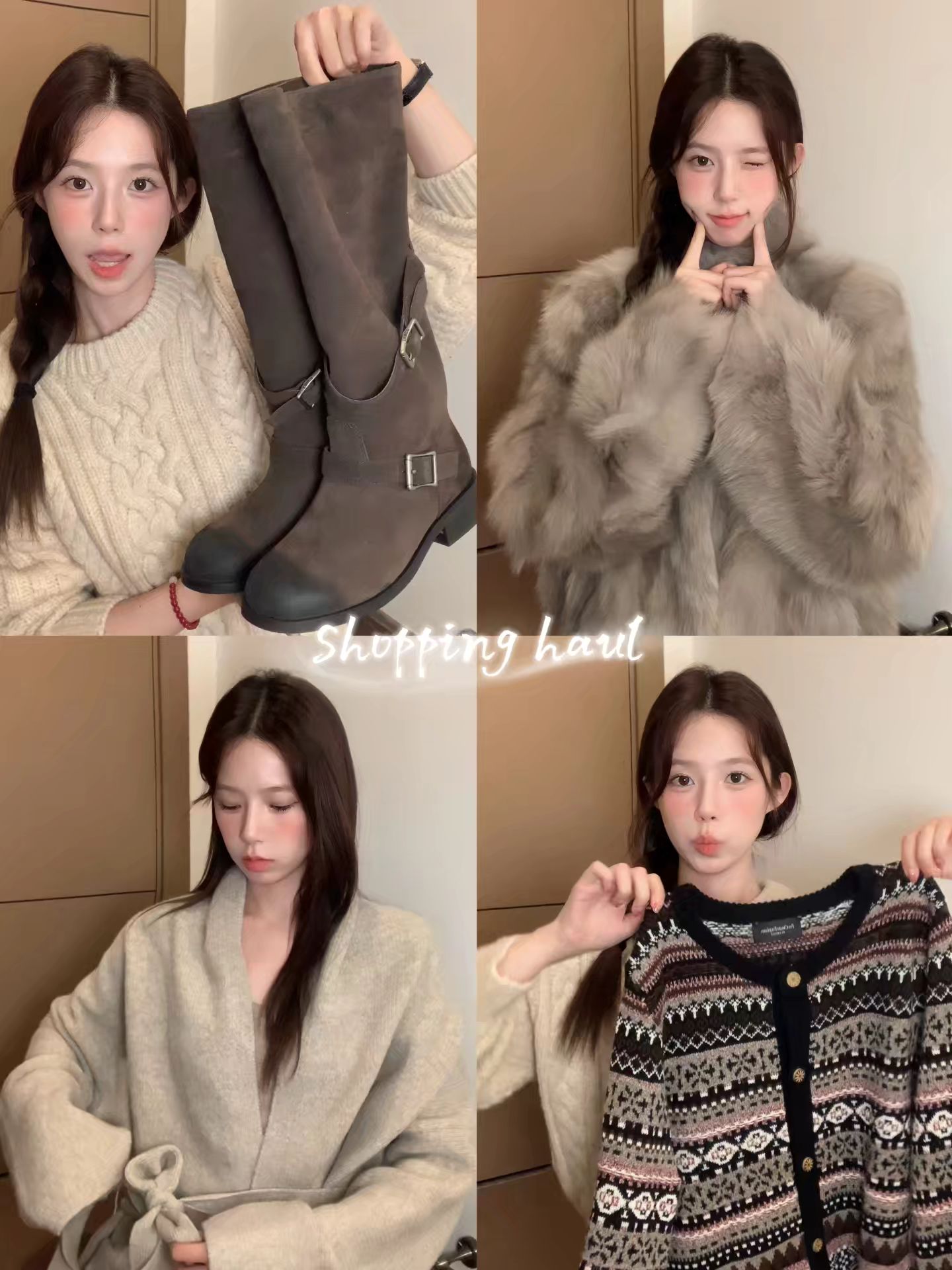 H型 V领 基础袖 打结-扭结  - VALI鞋履AI设计主图