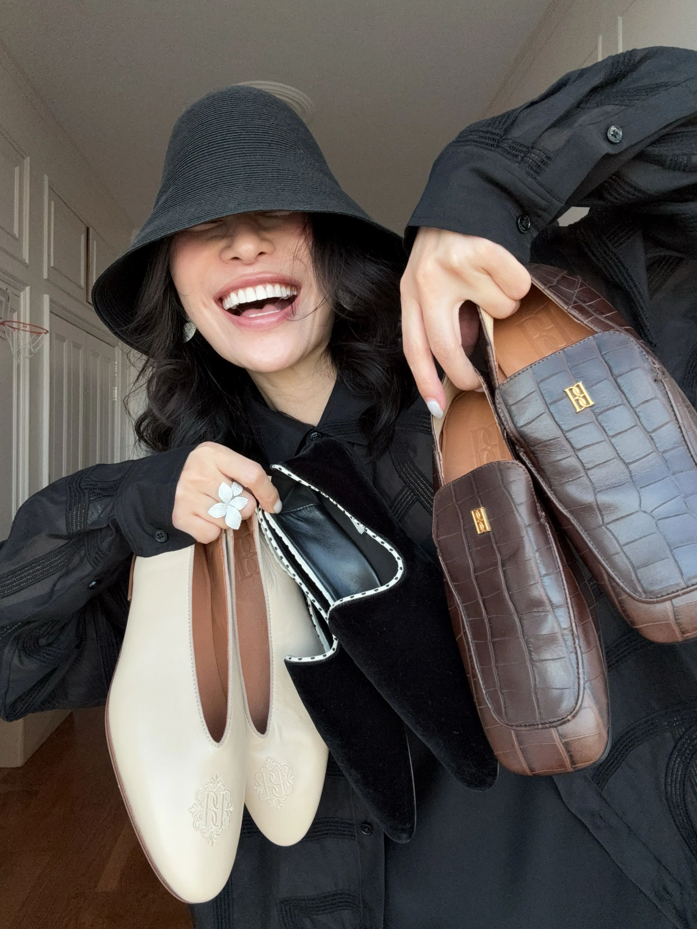 无帮 深口鞋 皮革  - VALI鞋履AI设计主图