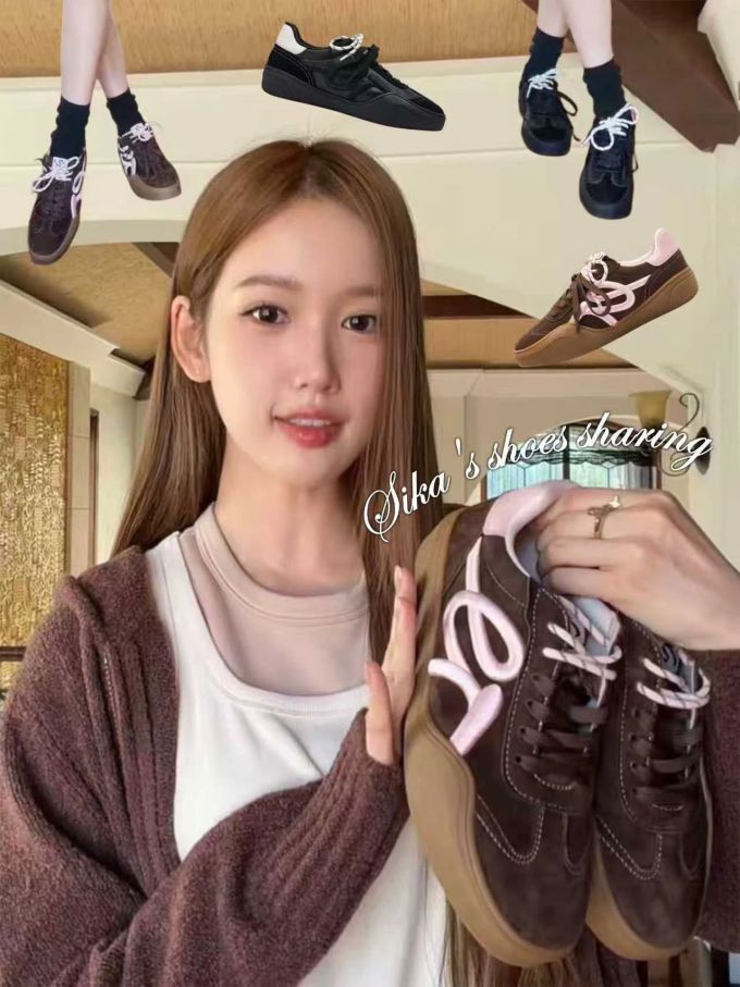 低帮 系带 皮革