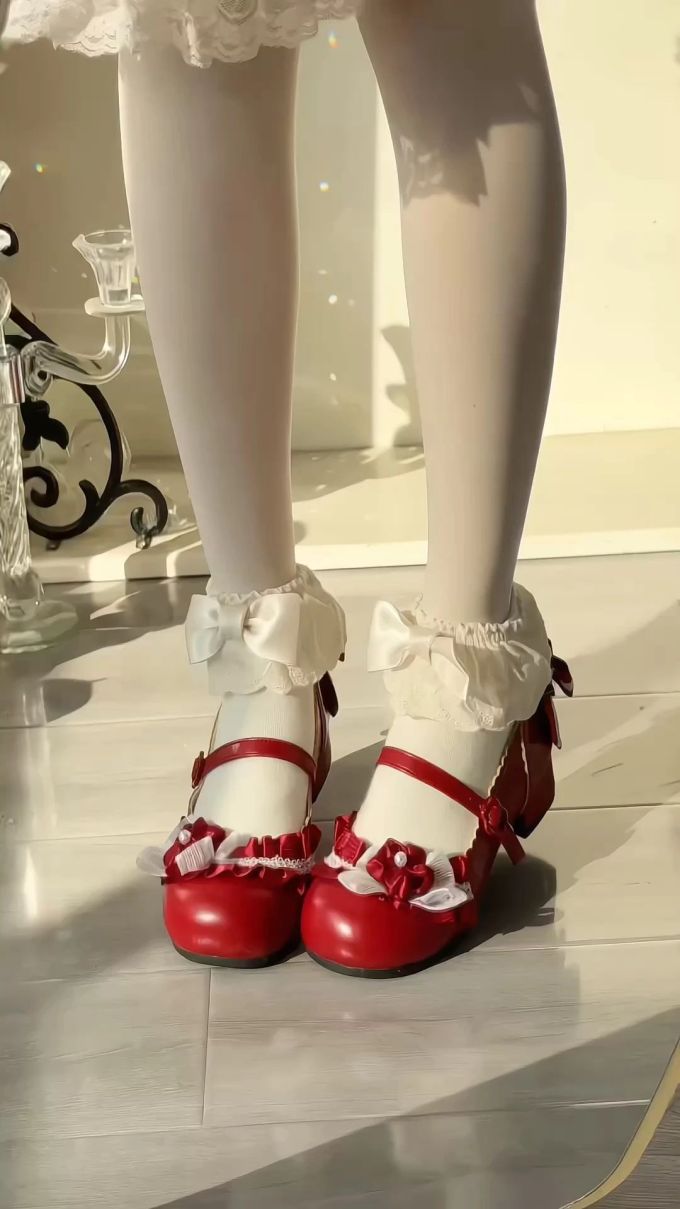 圆头 浅口鞋 皮革 