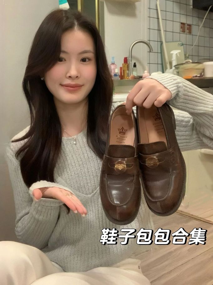 毛纺 圆形领 超长袖 基础袖 细针 针织螺纹 亮银色 越野 阴暗绿