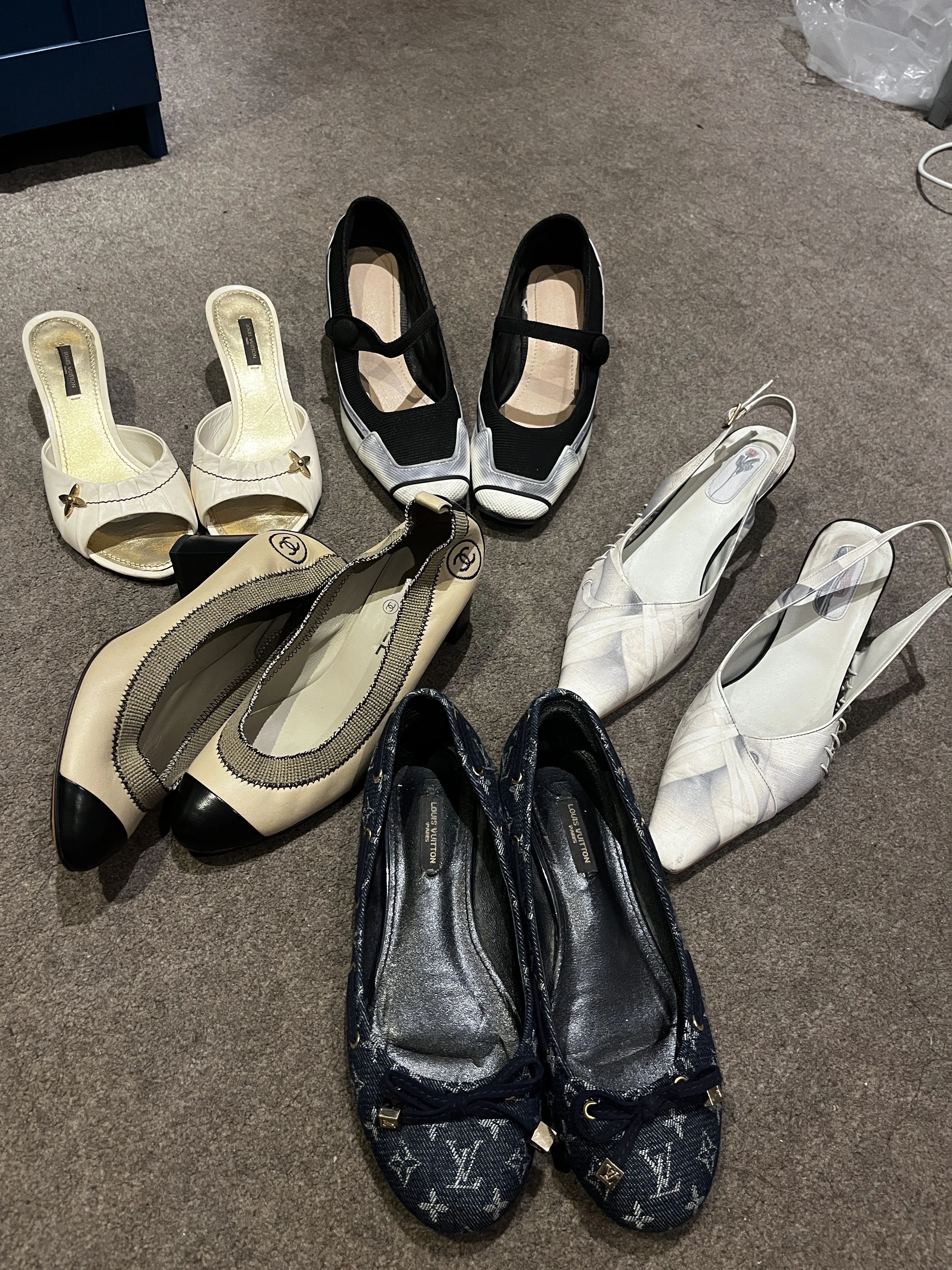 低帮 一脚蹬 蕾丝  - VALI鞋履AI设计主图