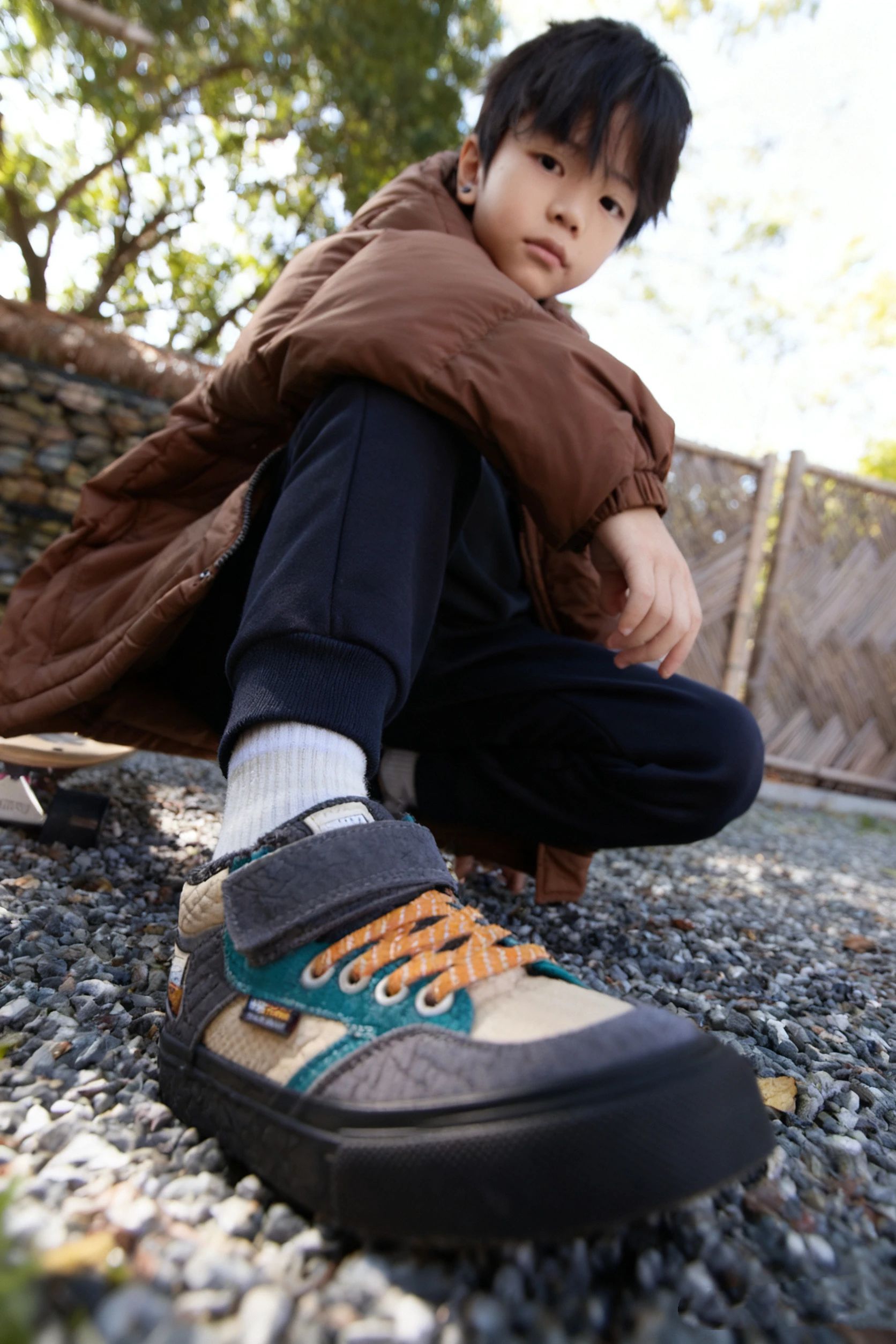 防护功能 O型 连帽领 棉羽绒袖 绗缝 基础拉链  - VALI鞋履AI设计主图