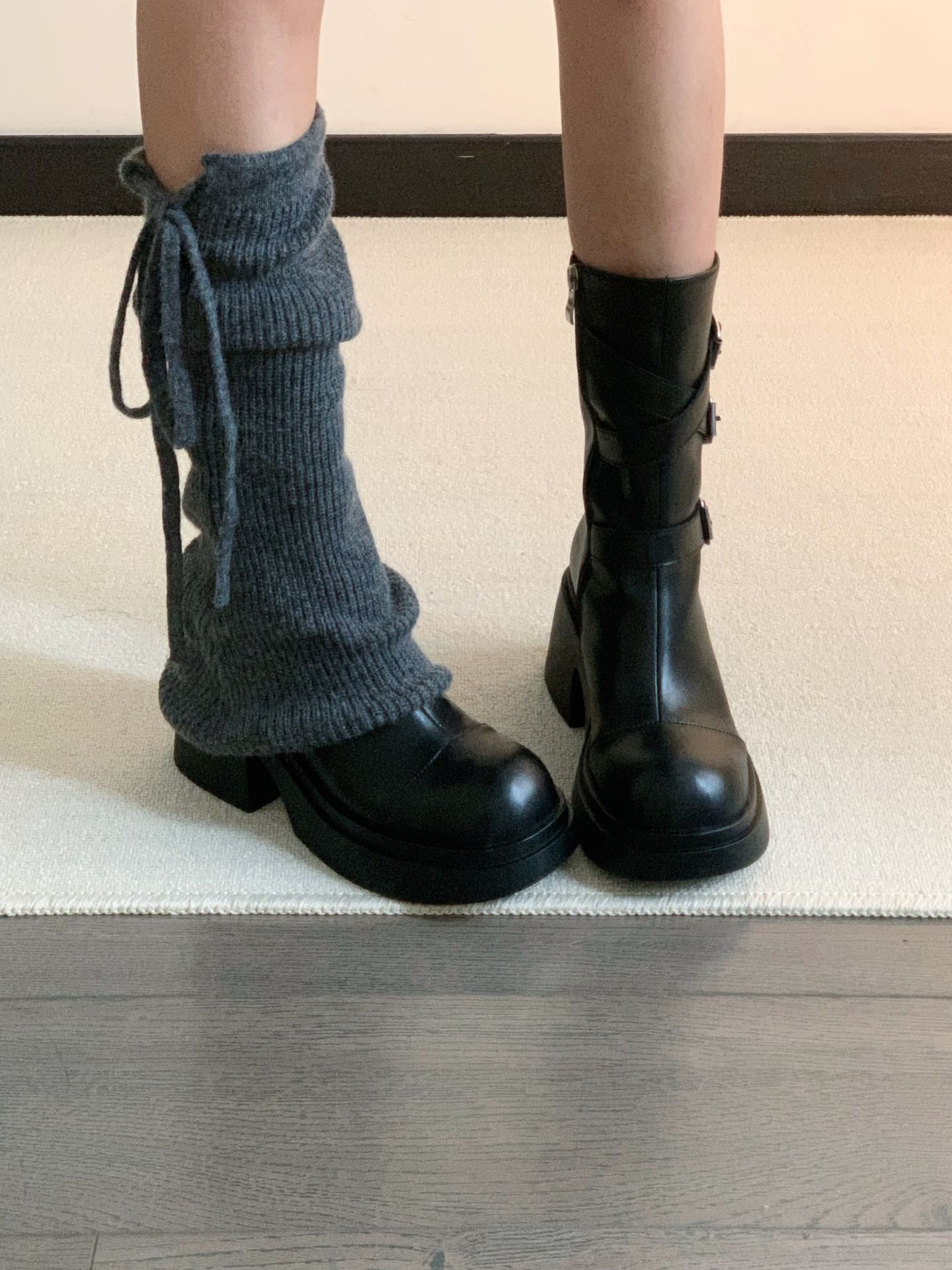 圆头 皮革  - VALI鞋履AI设计主图