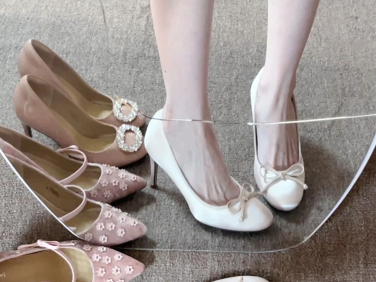 圆头 一脚蹬 浅口鞋 皮革  - VALI鞋履AI设计主图