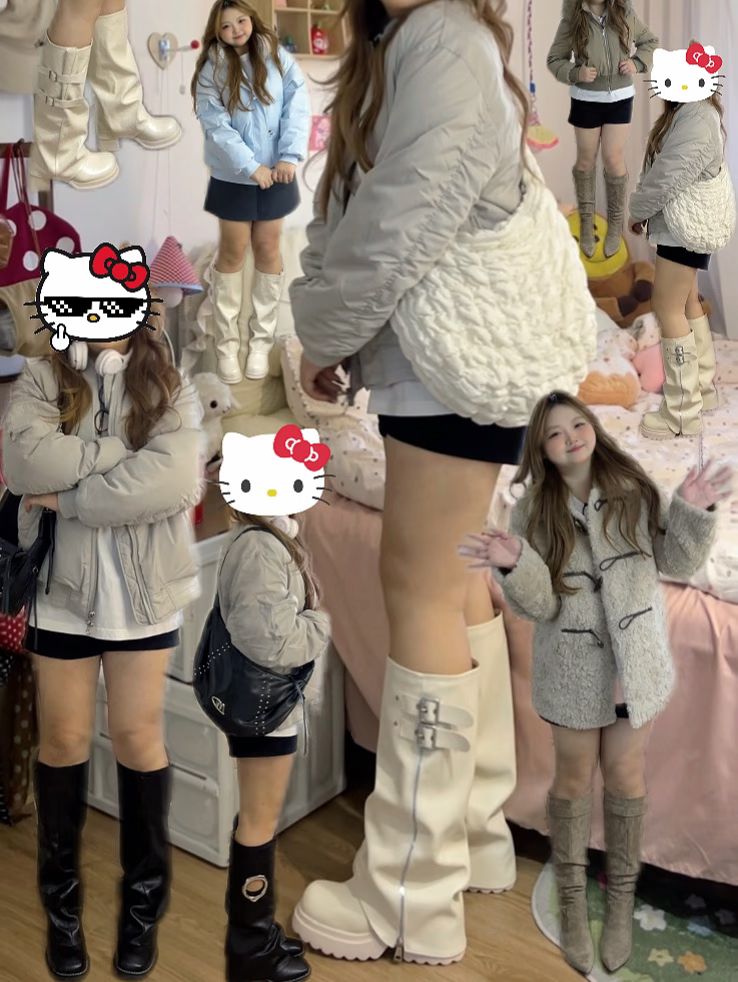 防护功能 H型 棉羽绒袖 地下世界 鹈鹕色 雾号 基础拉链  - VALI鞋履AI设计主图