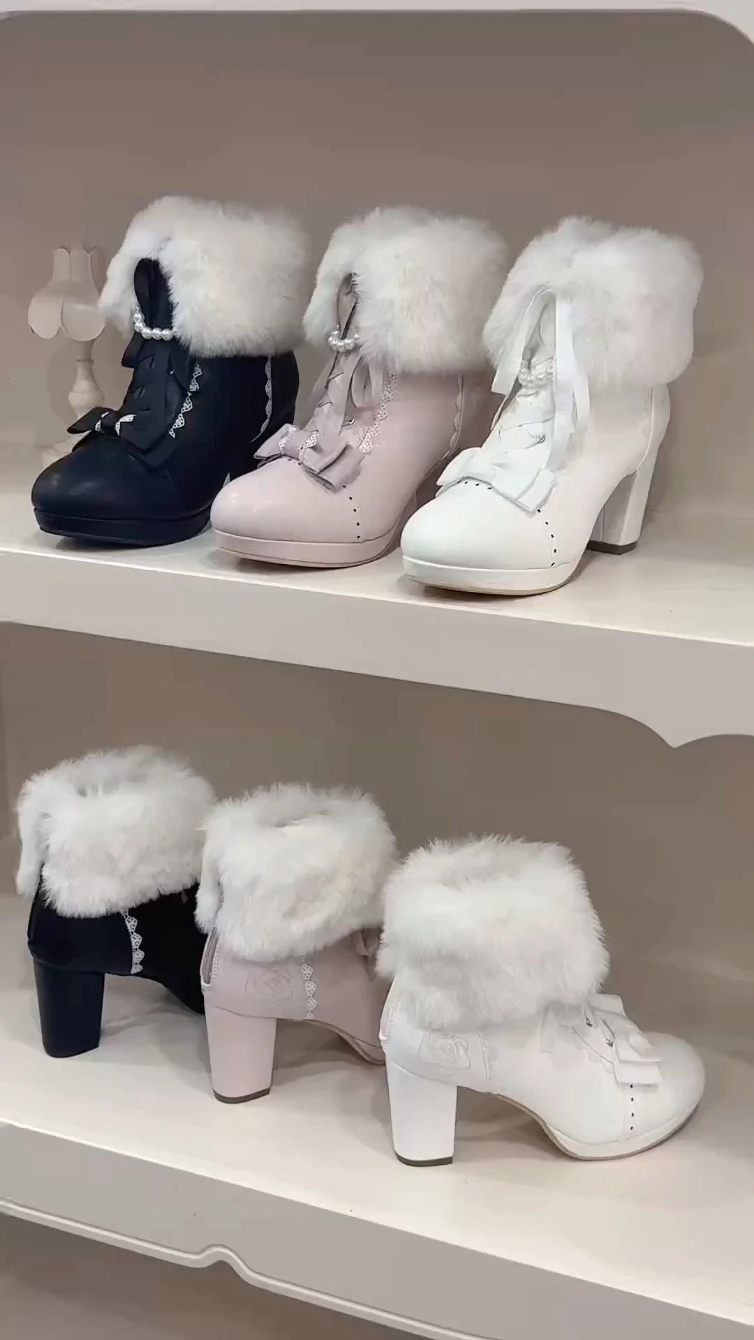 高跟 粗跟 初霜 白云母 积云 皮革  - VALI鞋履AI设计主图