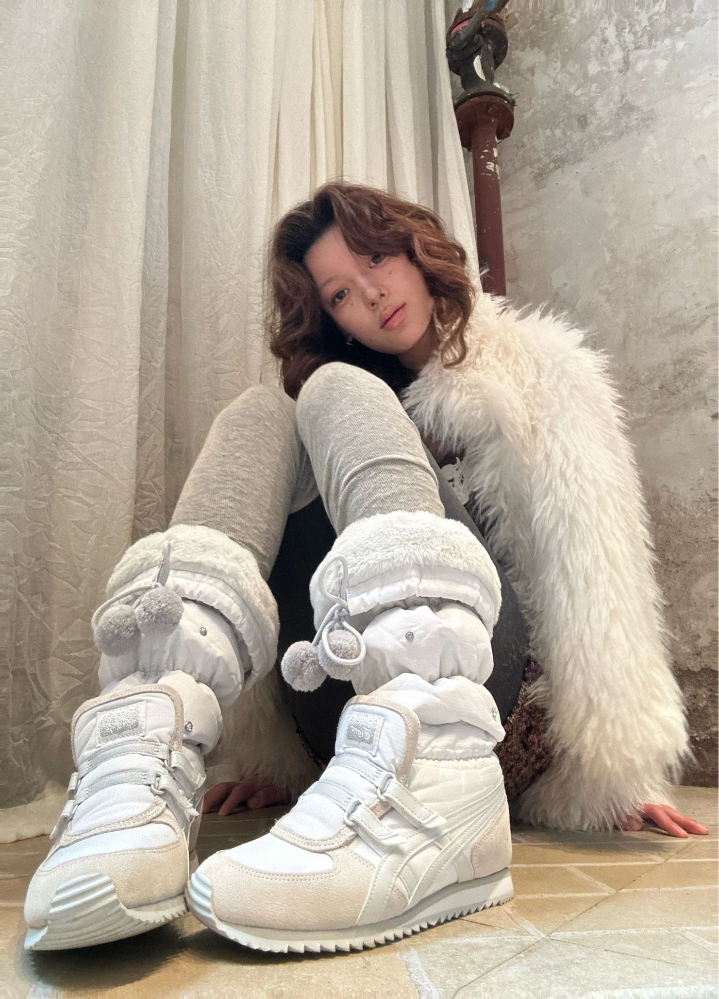 香槟白 卡布奇诺泡沫 鹭白 低帮  - VALI鞋履AI设计主图