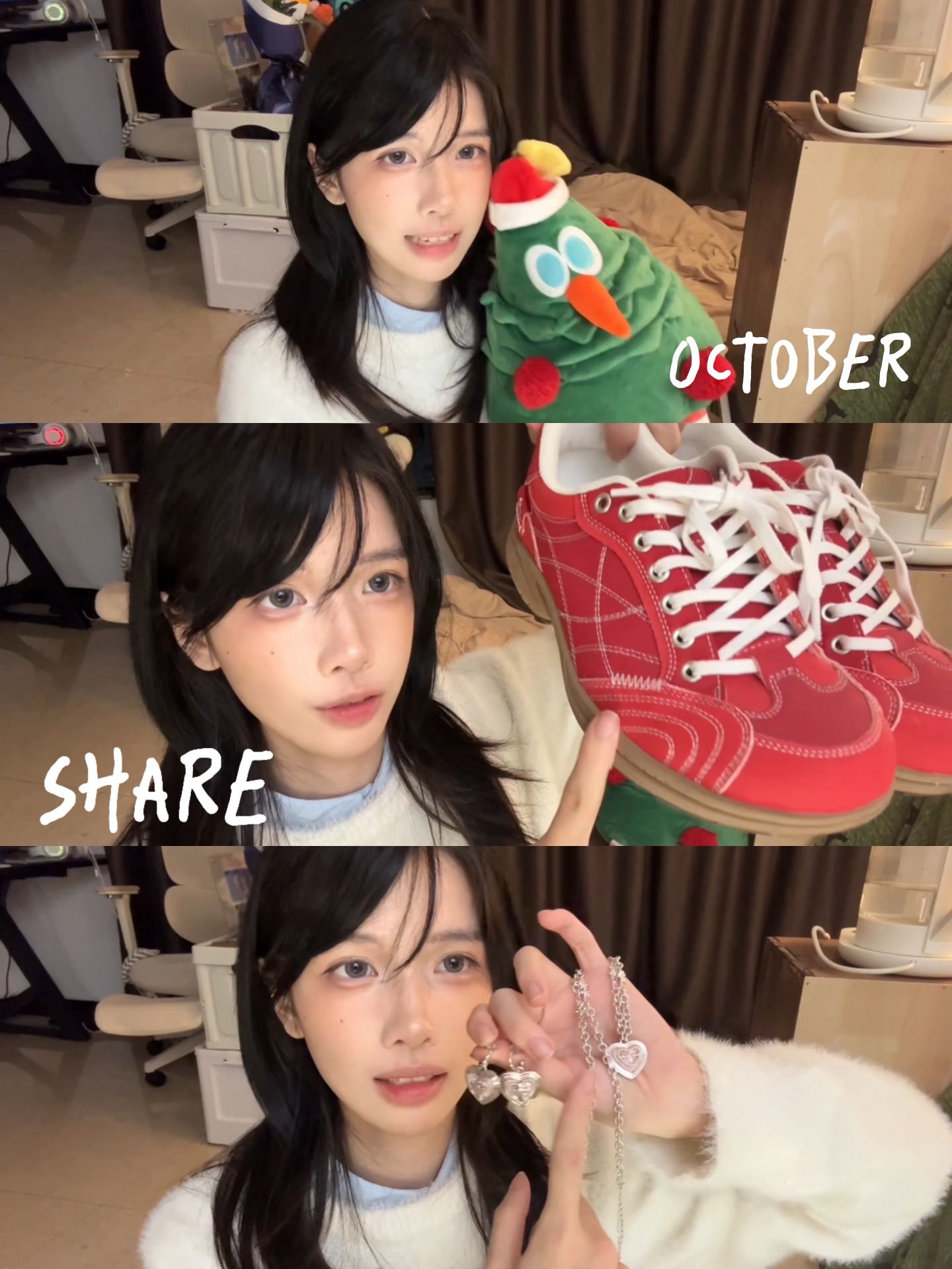 桑巴红 菊红色 火珊瑚 低帮 系带 布面  - VALI鞋履AI设计主图