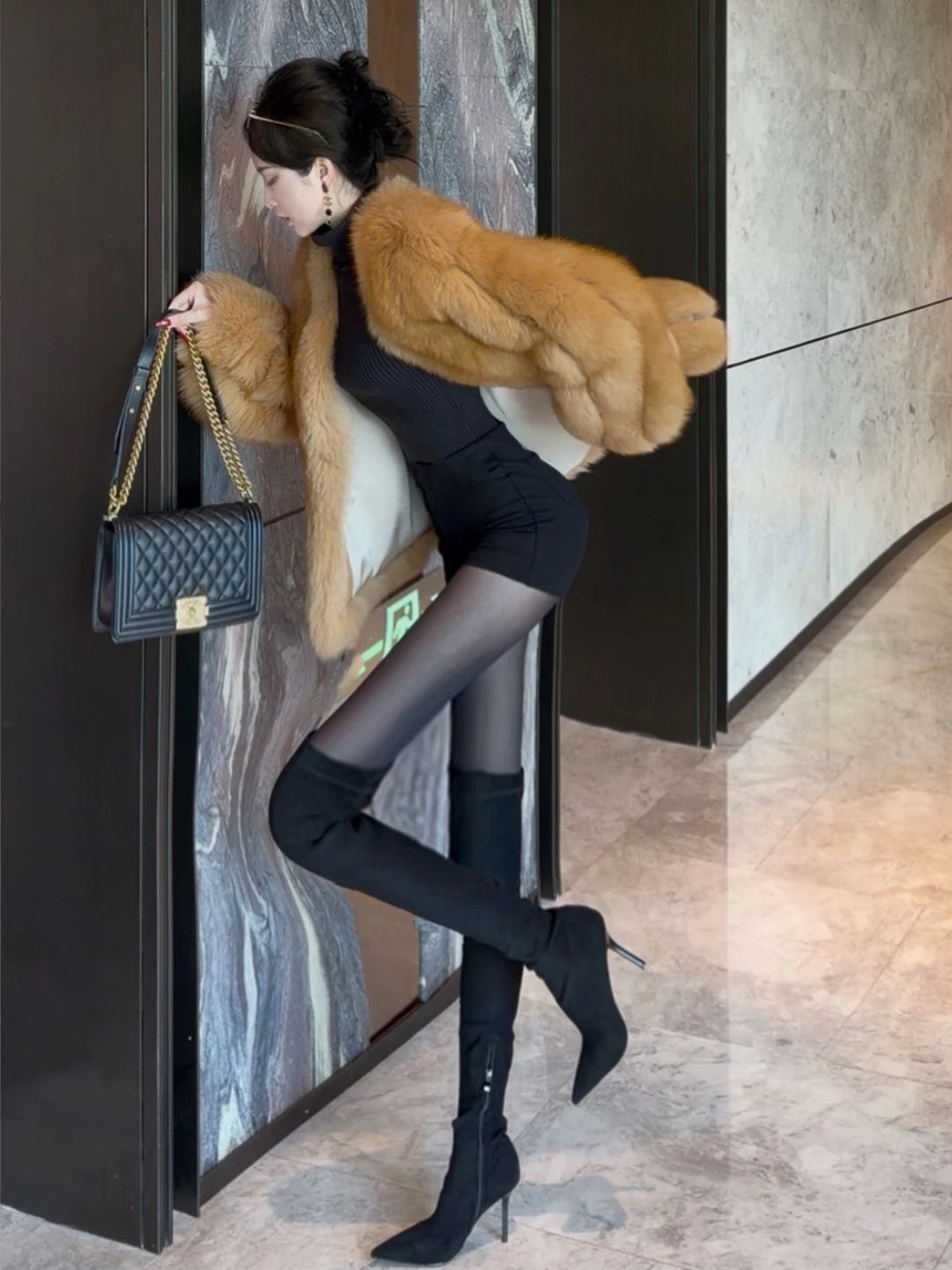 剪影 尖头 皮革  - VALI鞋履AI设计主图