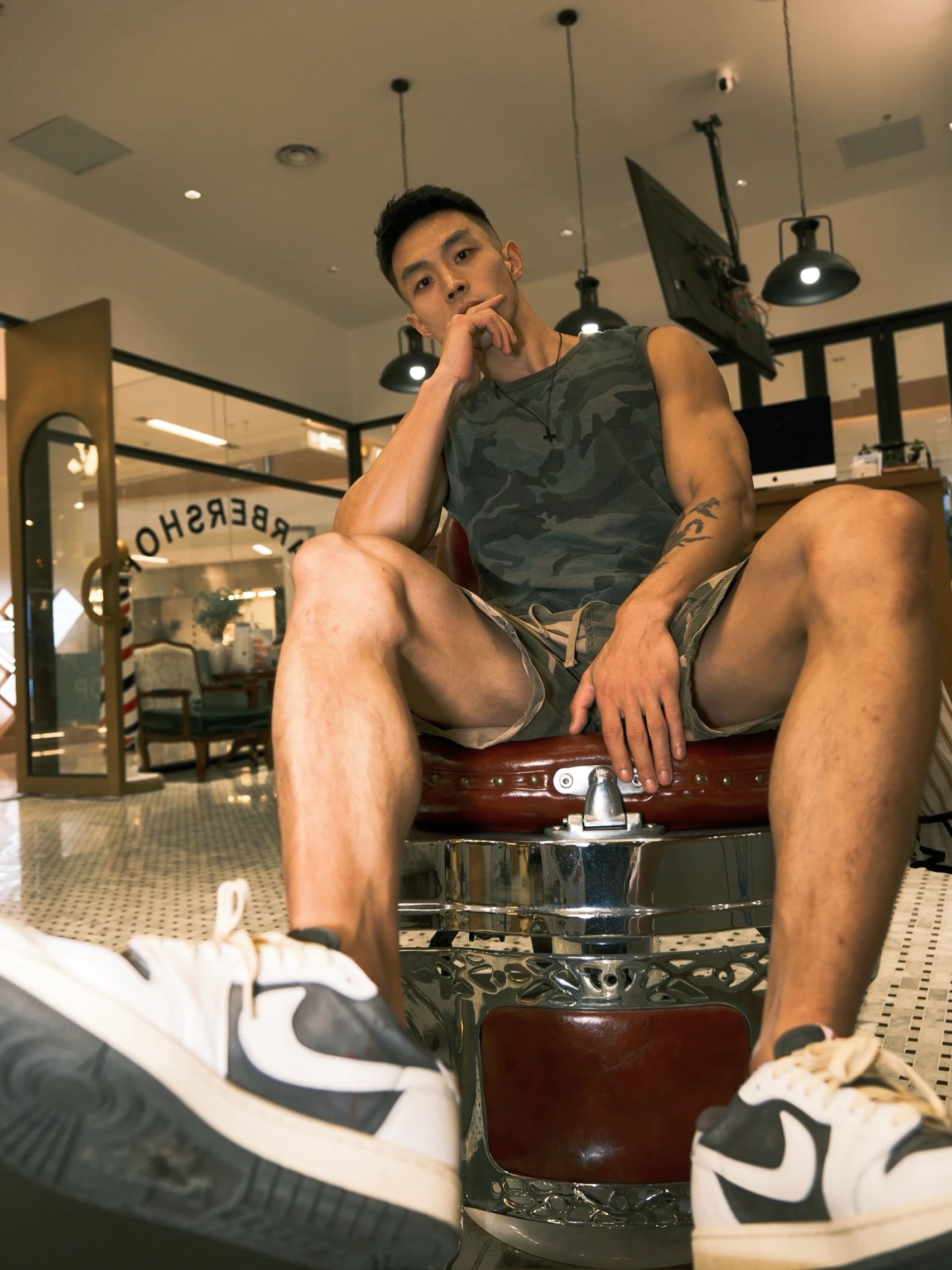 常春藤色 飞蝇钓 香雪球色 系带  - VALI鞋履AI设计主图