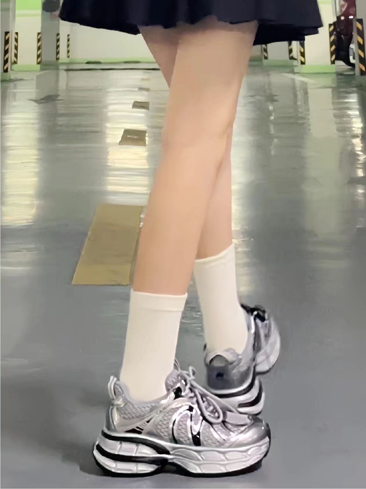 燕尾服 雪花石灰 灰色清晨 低帮 系带  - VALI鞋履AI设计主图