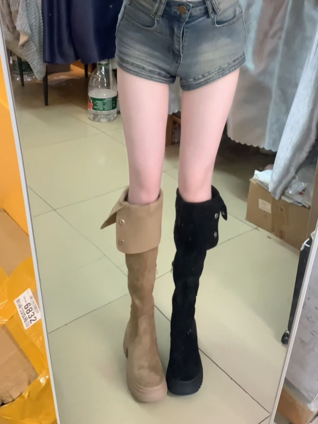 虎眼石色 袋鼠色 丹宁酸色 圆头 皮革  - VALI鞋履AI设计主图