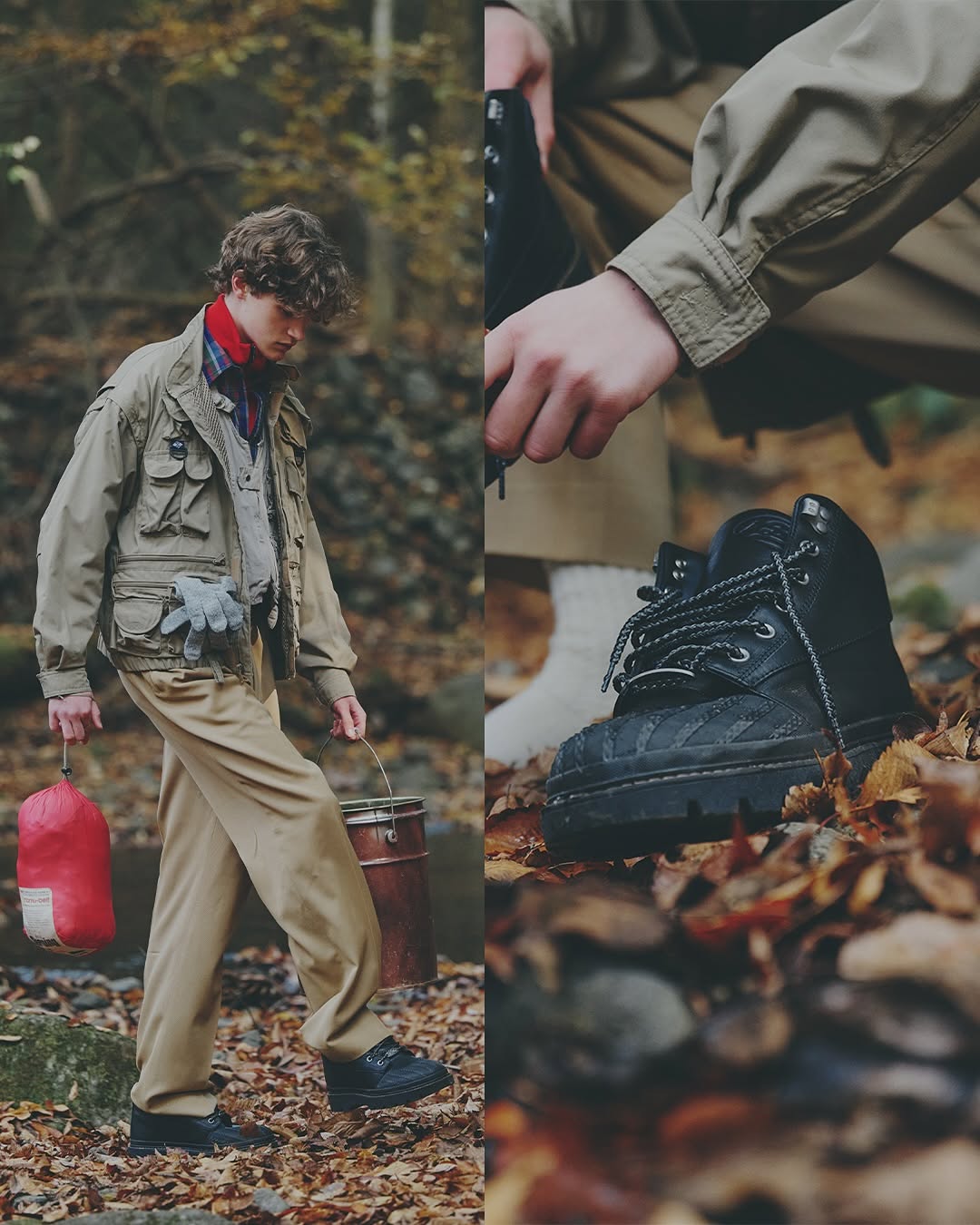 魔法森林 印度蓝 暴雨灰 低帮 系带 皮革  - VALI鞋履AI设计主图