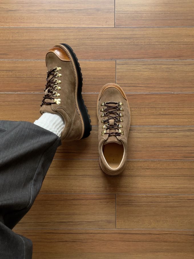 沙漠棕榈色 陨石色 白鼬皮色 低帮 皮革 