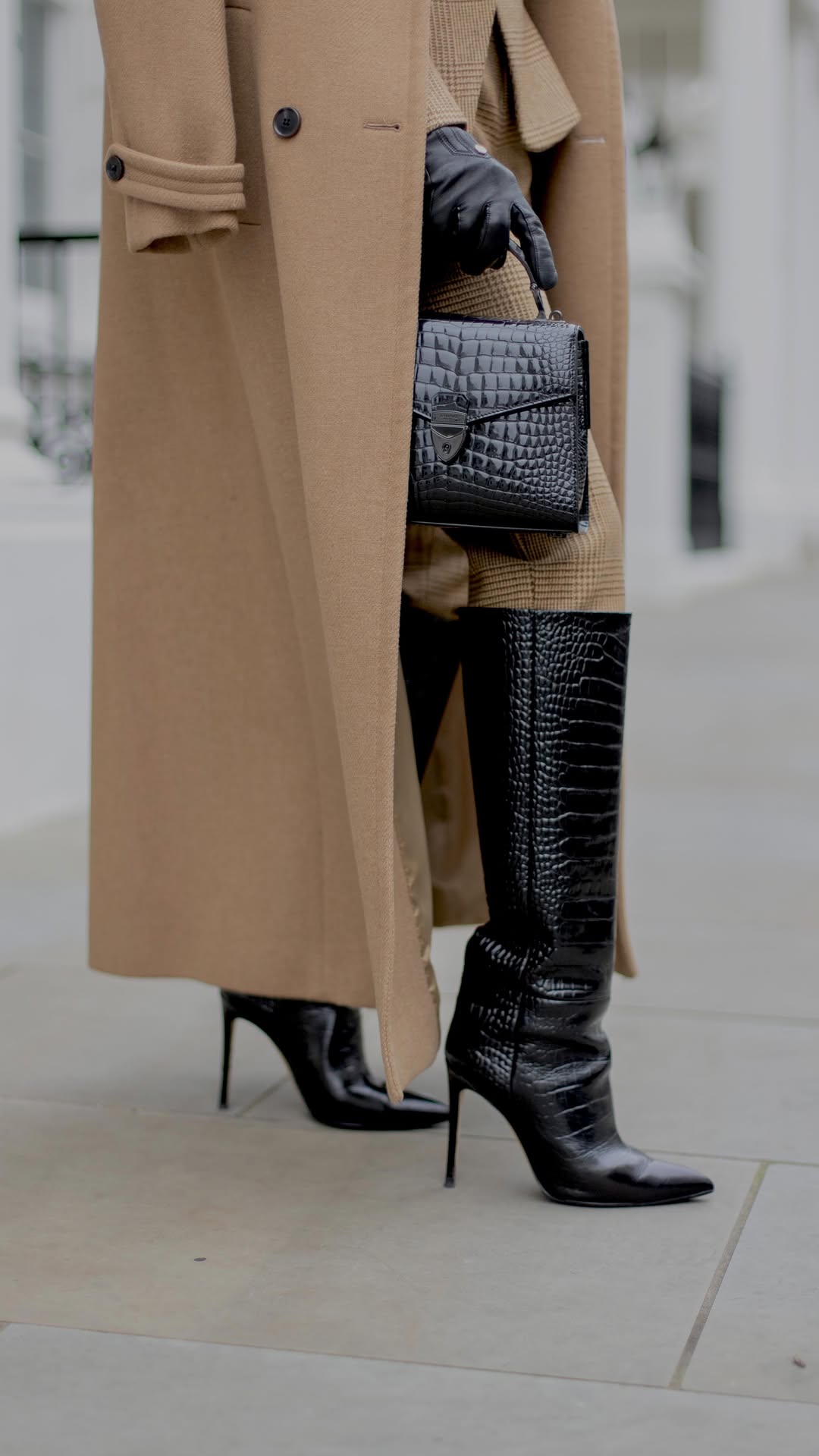 高跟 细跟 燕尾服 灰鲸 信风灰 尖头 皮革  - VALI鞋履AI设计主图