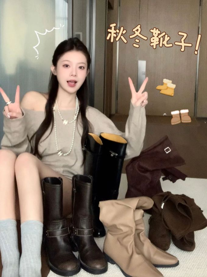 针织面料 圆形领 中长袖 海贝色 水泥灰 陨石色 