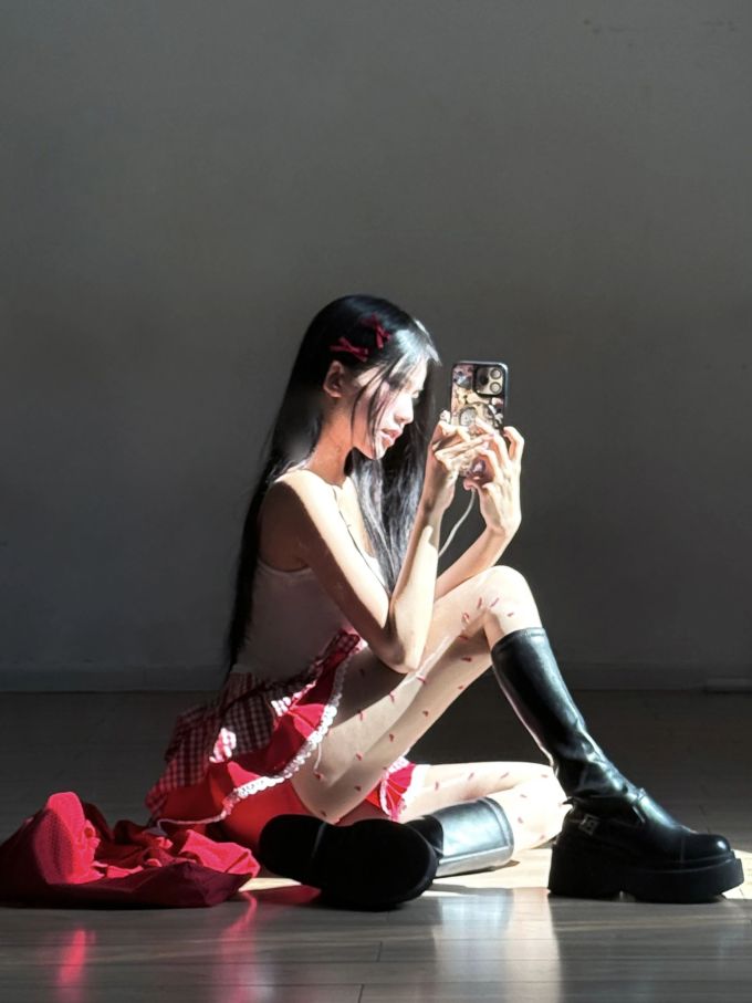 棉麻 A型 无袖 满印&循环 拼接 巧克力毛毛雨 灵气橙 巧克力酱色 Y2K 辣妹 