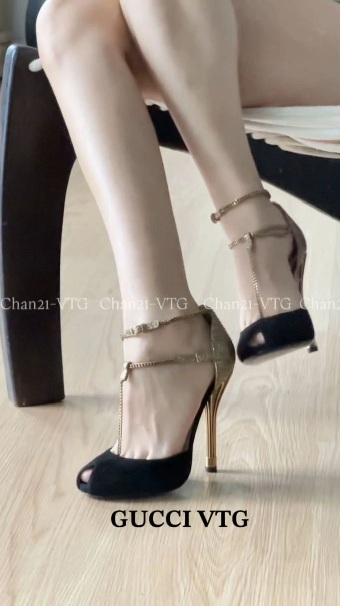 高跟 细跟 燕尾服 水壶色 咖啡褐色 尖头 低帮 袢扣 浅口鞋 皮革 