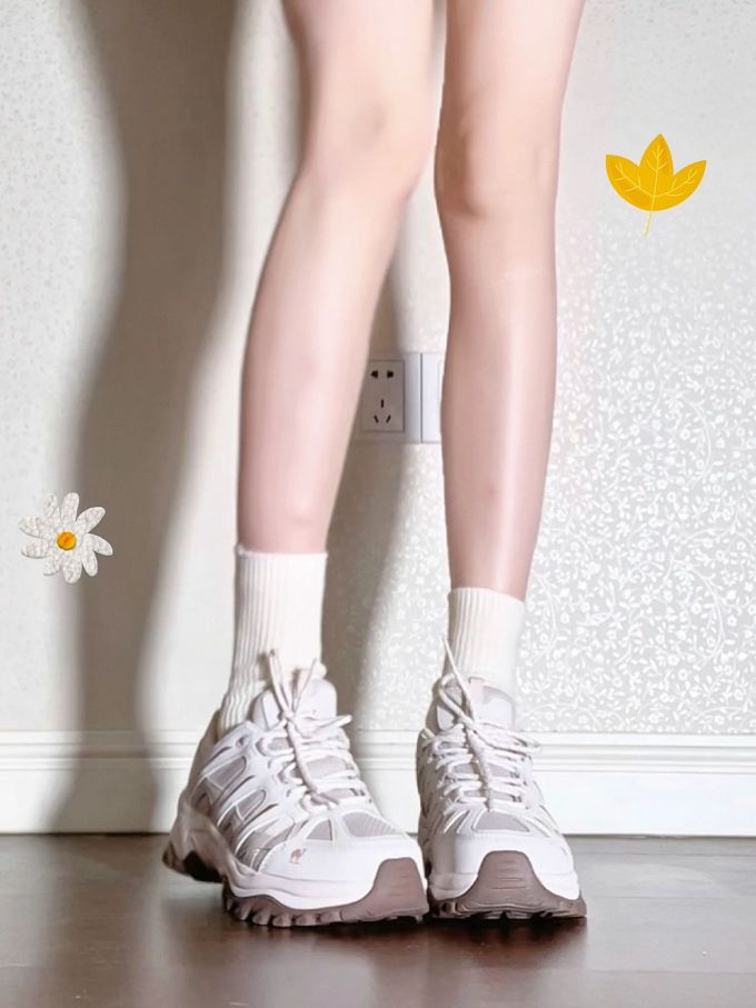 亮白色 淡兰花色 大理石紫 低帮 系带 