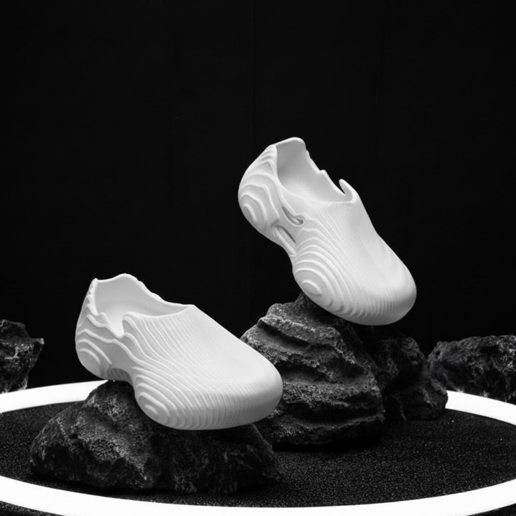 黎明蓝 微蓝色 月岩色 圆头  - VALI鞋履AI设计主图