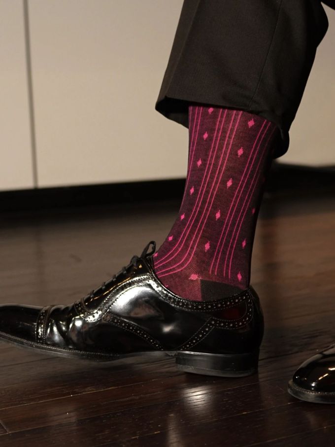 陨石色 棕灰色 钟乳石 圆头 系带 皮革 