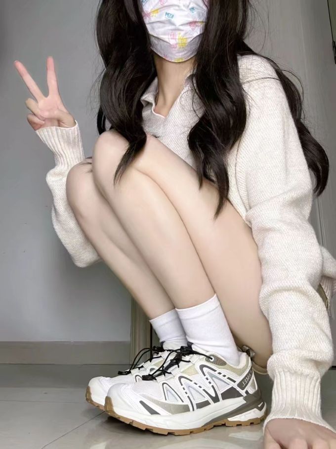 毛纺 基础袖 细针 蛋白 薄云 沙白色 