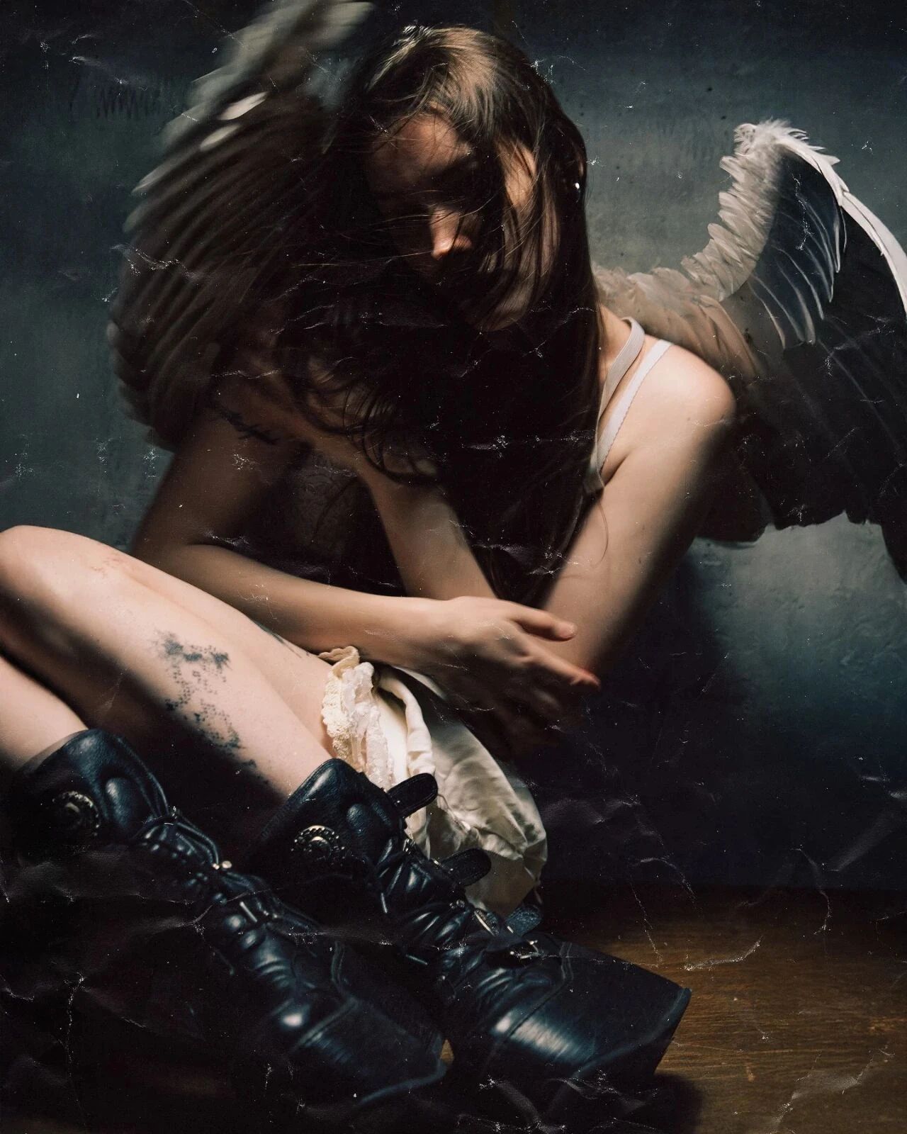 停电色 系带 皮革  - VALI鞋履AI设计主图