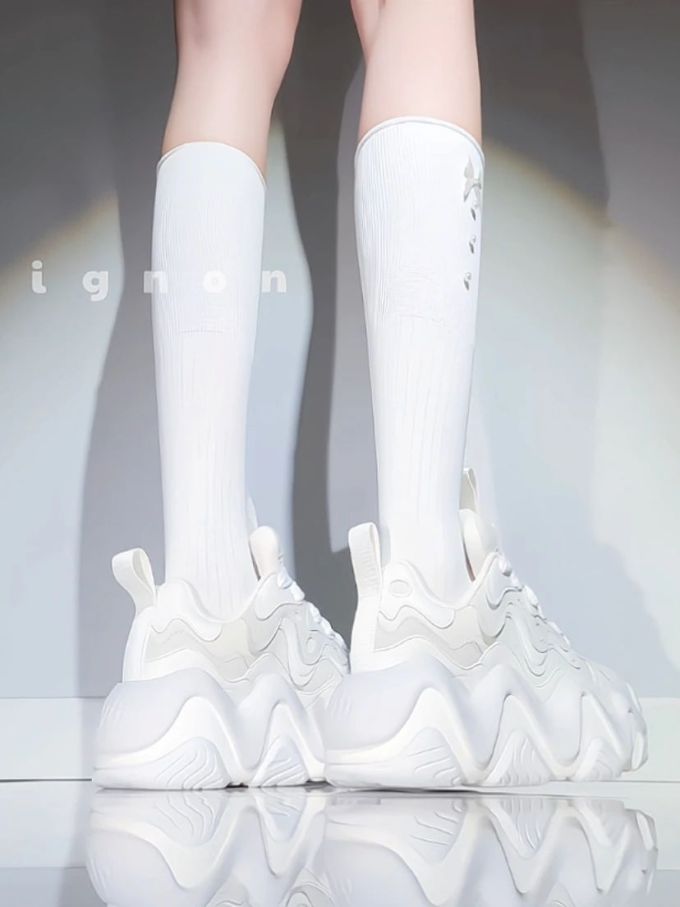 古裙衬 薄云 低帮 