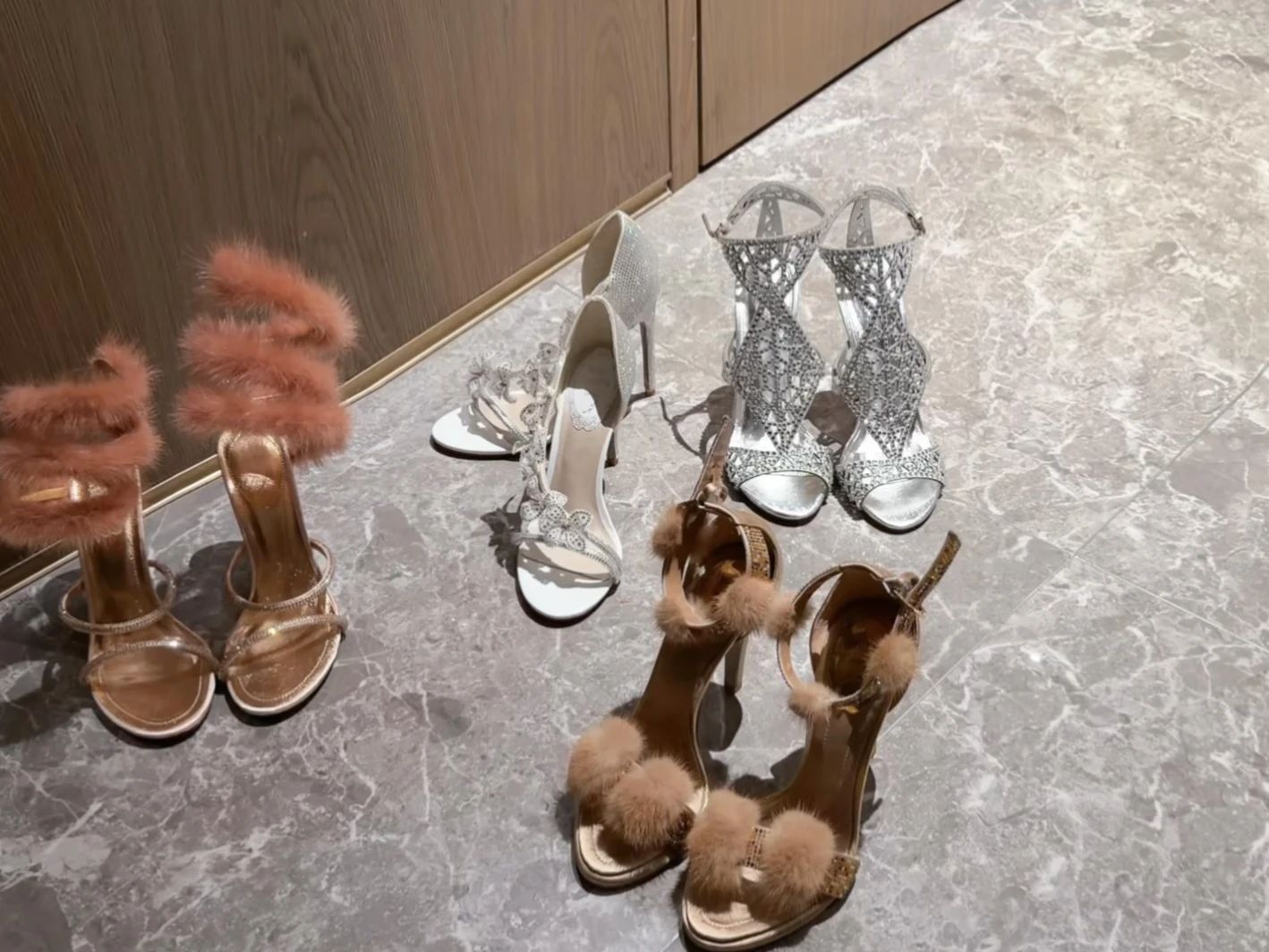 啡网纹 猎犬色 玛奇朵 无帮  - VALI鞋履AI设计主图