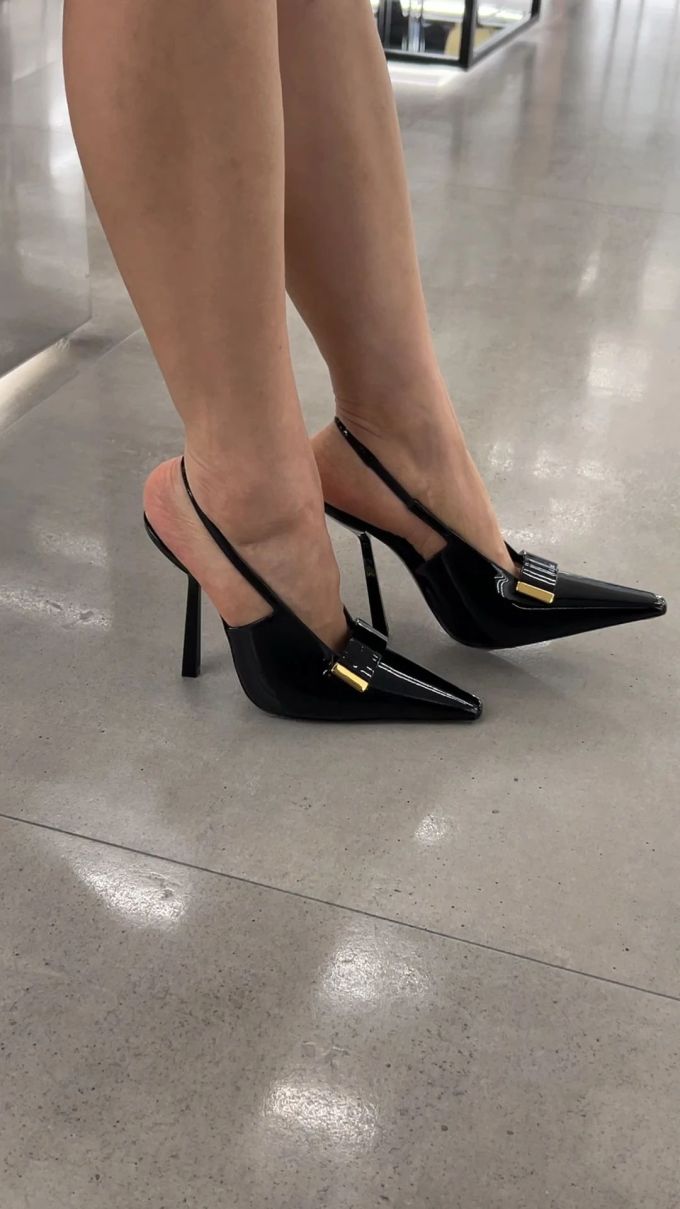 高跟 细跟 燕尾服 红褐色 摩卡慕斯 尖头 低帮 一脚蹬 浅口鞋 皮革 