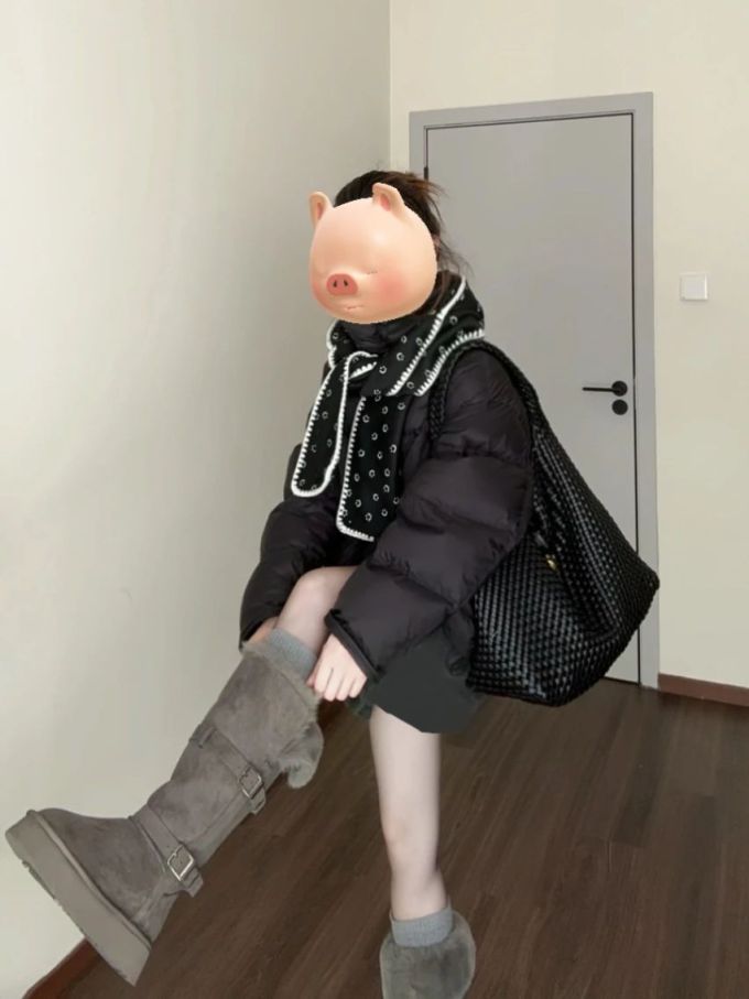 防护功能 连帽领 中长袖 棉羽绒袖 满印&循环 绗缝 陨石色 棕灰色 基础拉链 韩系休闲 休闲 