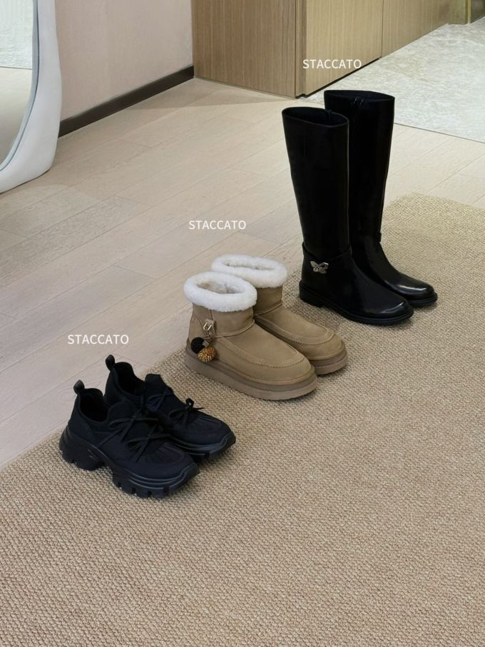 燕尾服 圆头 皮革 