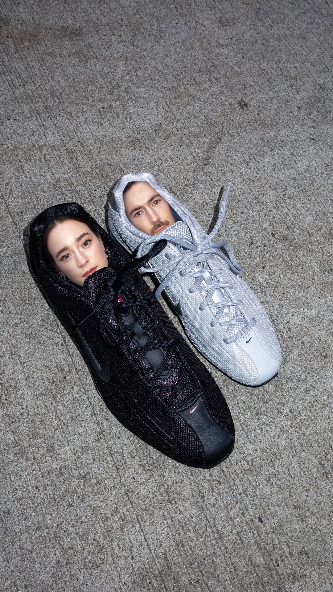 男中音蓝 透明蓝 深黑蓝色 低帮 系带  - VALI鞋履AI设计主图